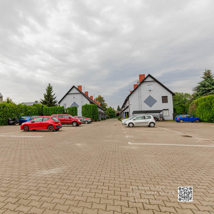 Bezpłatny prywatny parking bezpośrednio na posesji